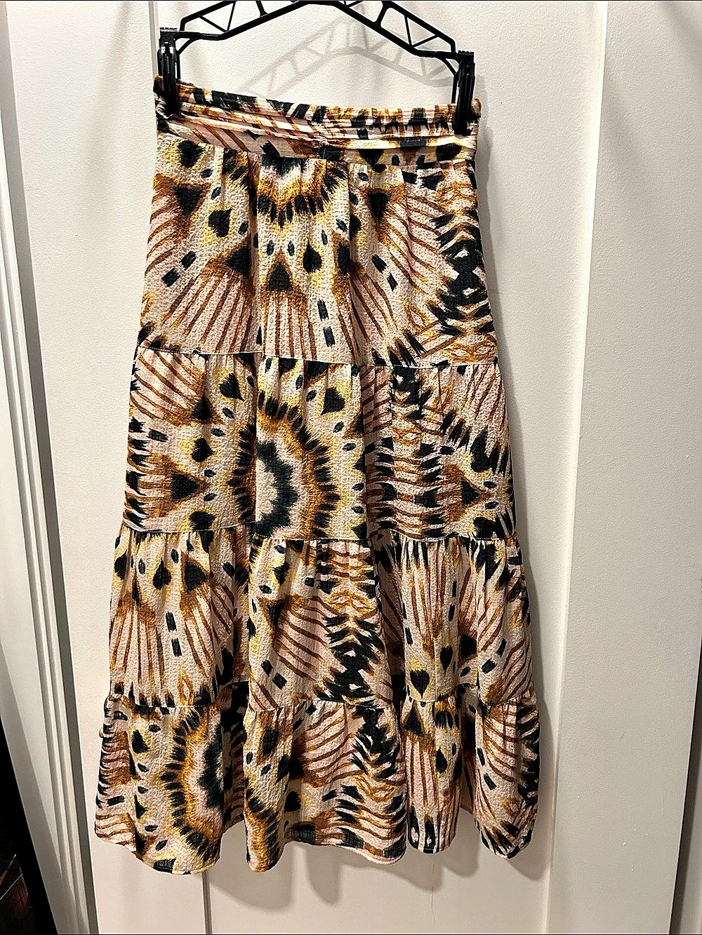 ba&sh Tiered Midi Skirt Size XS